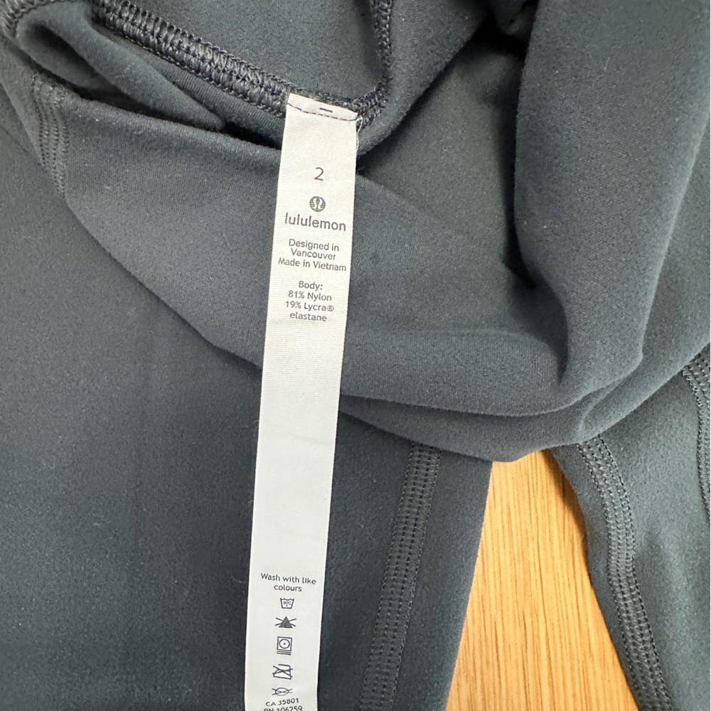 Lululemon Align High-Rise Pant 28” Graphite Grey - Picture 4 of 8